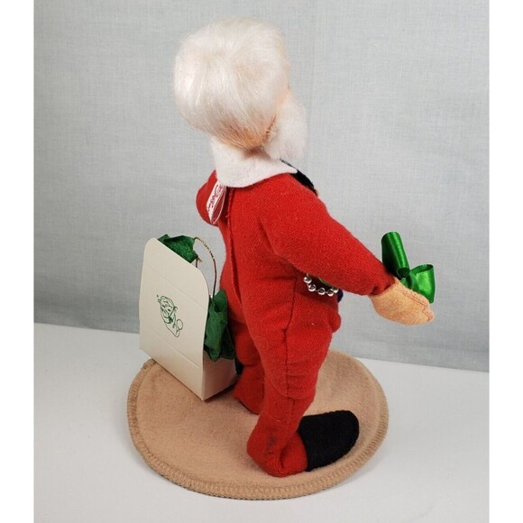 Annalee Doll 1997 Trim Time Santa 9"  Christmas Holiday Decoration - Picture 9 of 16